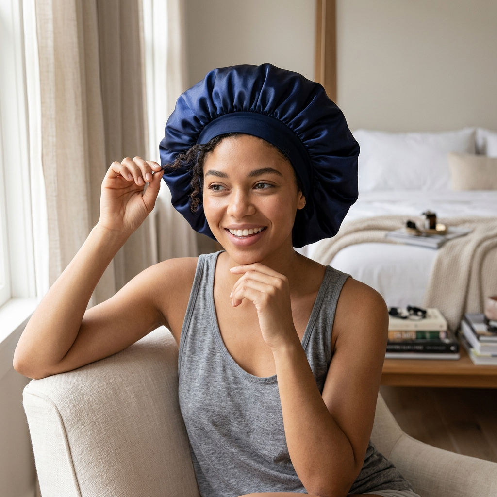 Bonnet Satin de Nuit