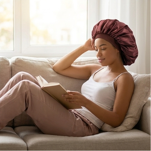 Bonnet Satin de Nuit