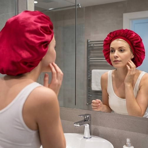 Bonnet Satin de Nuit